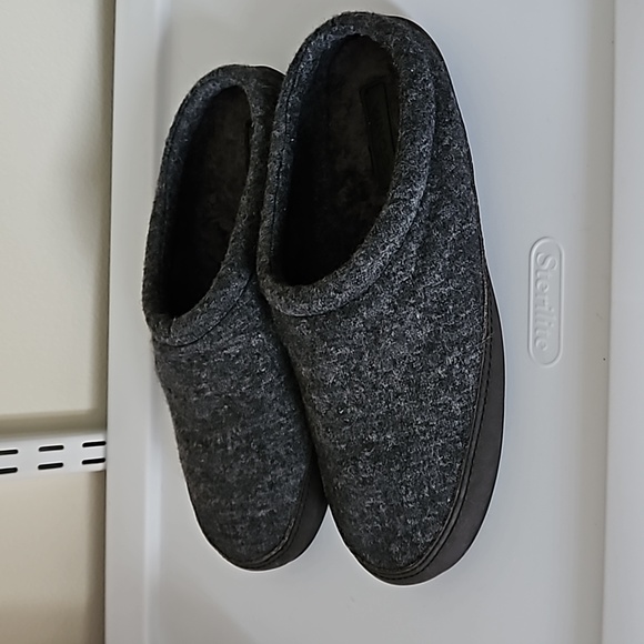 VINCE Wool Slip On Shearling Slipper Size 9 - Picture 8 of 14